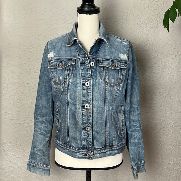 Ralph Lauren Polo Distressed Jean Jacket